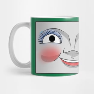 Daisy Happy Face Mug